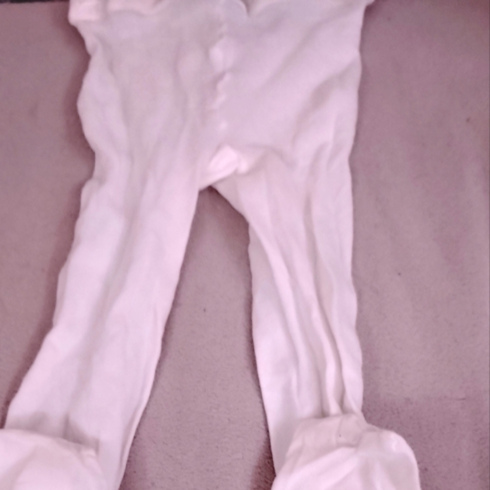 White ballet tites